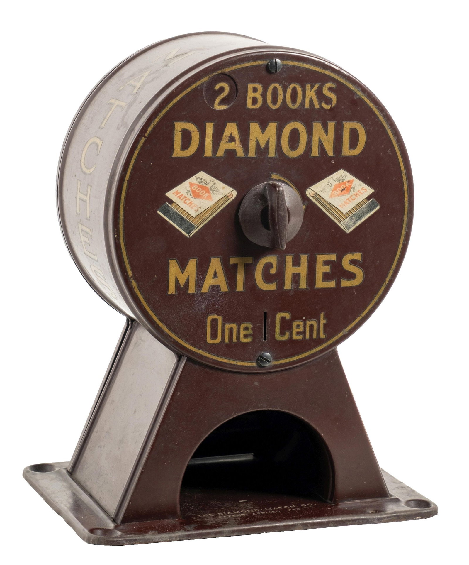 DIAMOND MATCHES BOOK MATCH VENDING MACHINE (1 of 6)