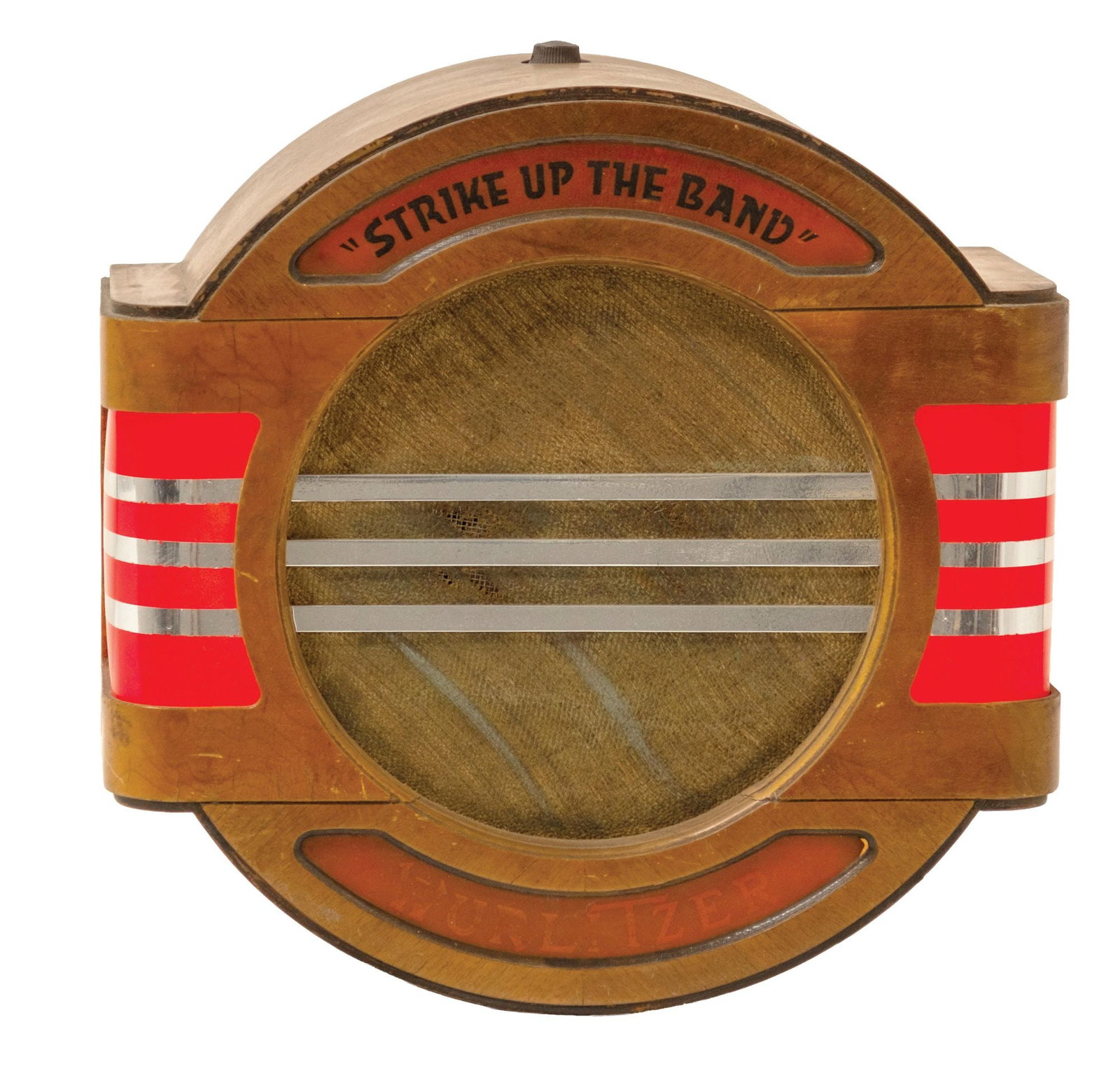 AN ORIGINAL WURLITZER "STRIKE UP THE BAND" WALL SPEAKER (1 of 5)