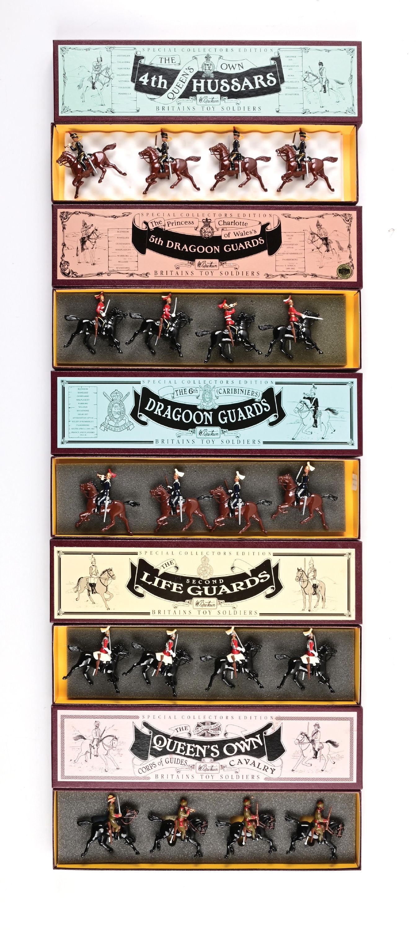 LOT OF 5: W. BRITAINS 8800 SERIES (1 of 2)
