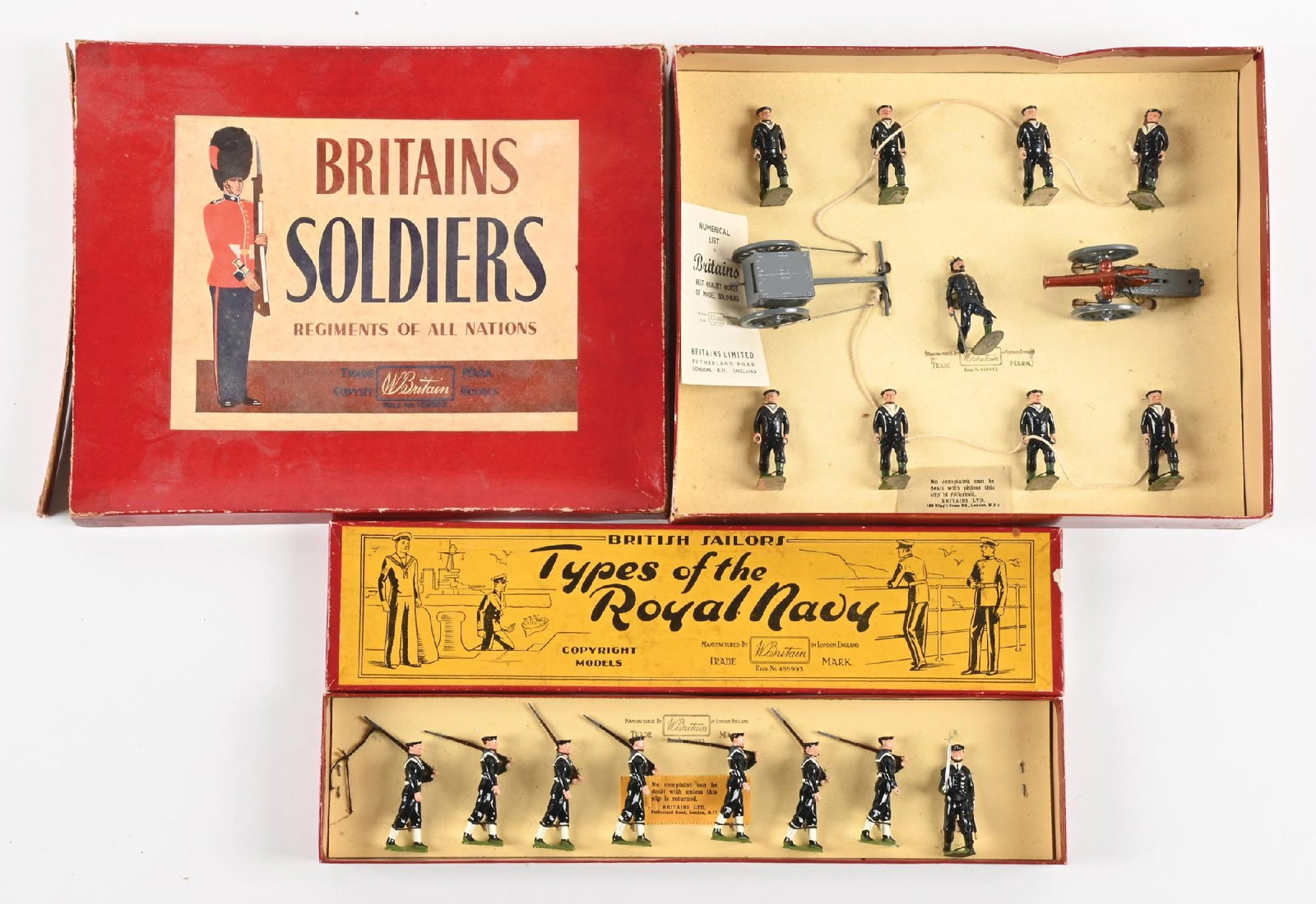 LOT OF 2: W. BRITAINS SETS IN BOXES (1 of 2)
