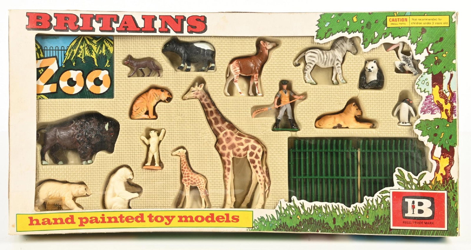 BRITAINS ZOO MODELS SET NO. 7325 (1 of 2)