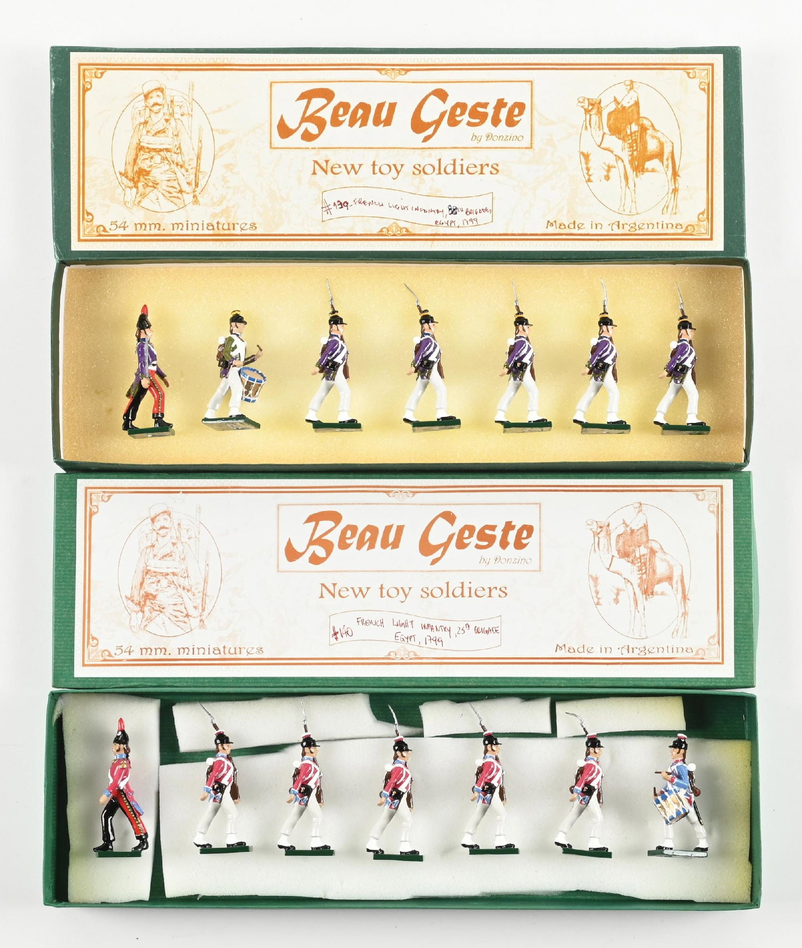 LOT OF 2: BEAU GESTE SETS IN BOXES (1 of 1)