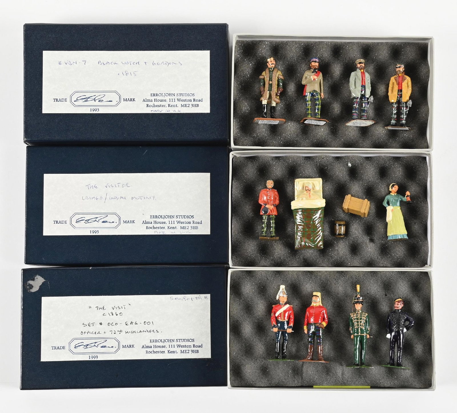 LOT OF 3: ERROL JOHN STUDIOS (1 of 1)