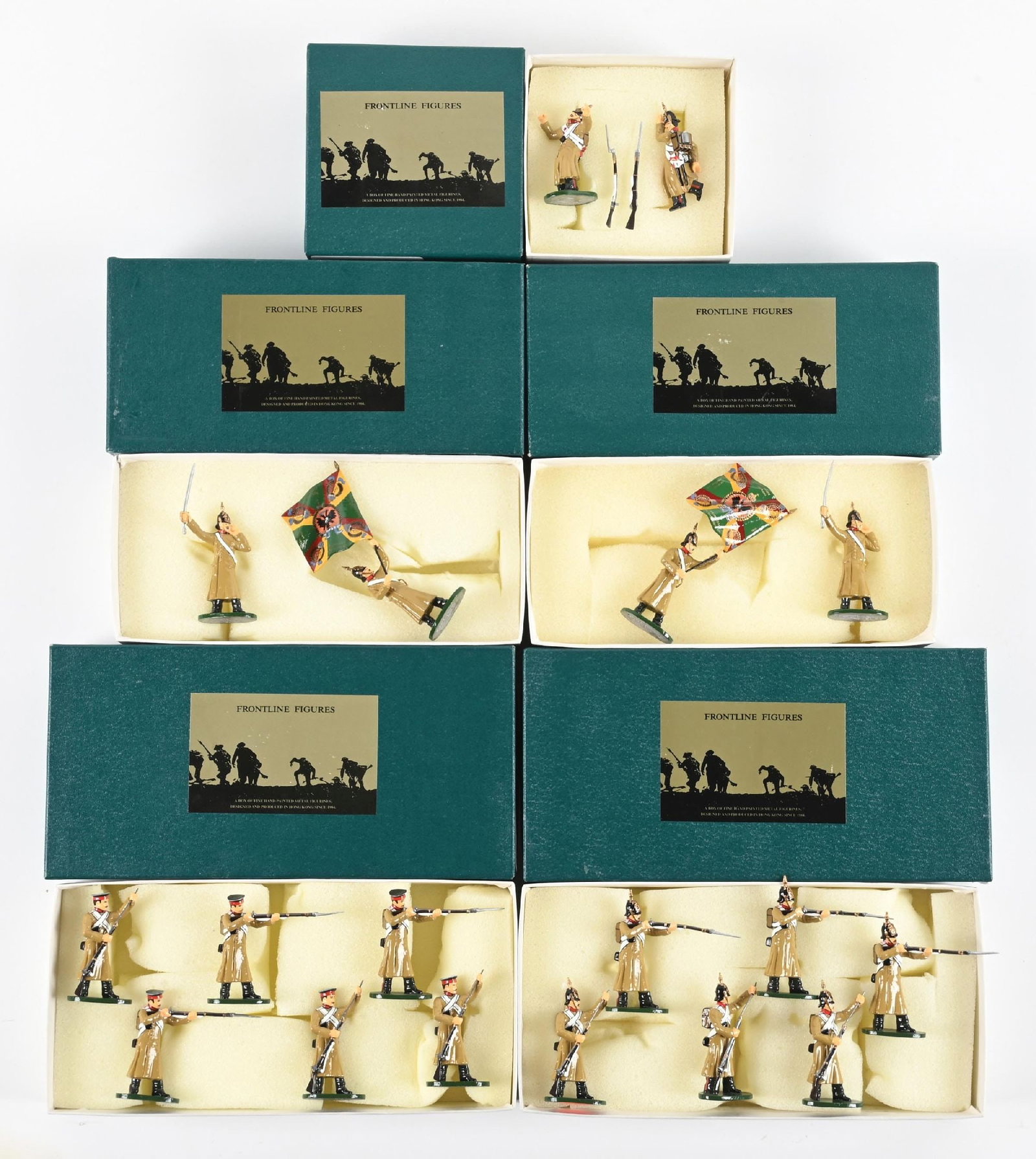 LOT OF 5: FRONTLINE CRIMEAN WAR C.R.I. SETS IN BOXES (1 of 2)