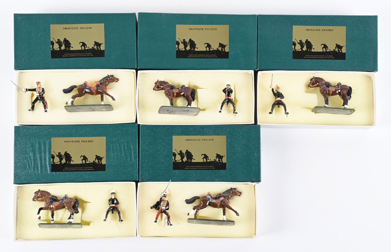 LOT OF 5: FRONTLINE CRIMEAN WAR B.C.P SETS IN BOXES (1 of 2)