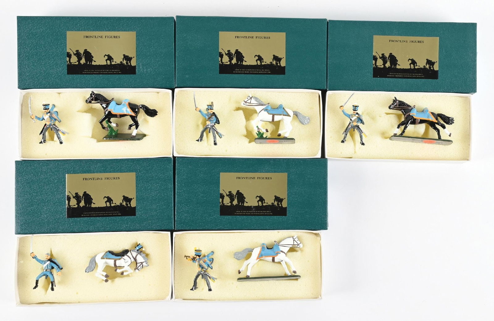 LOT OF 5: FRONTLINE C.R.C. SETS IN BOXES (1 of 2)