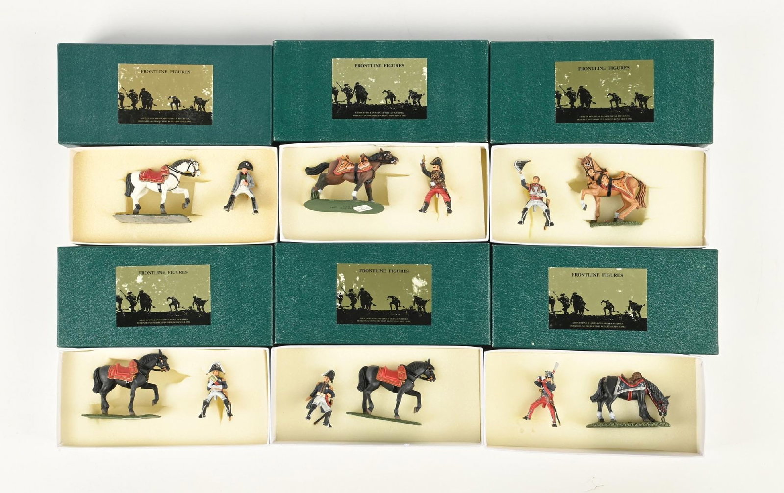 LOT OF 6: FRONTLINE CONNOISSEUR NAPOLEONIC WARS SETS IN BOXES (1 of 2)