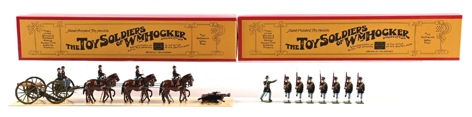 LOT OF 2: WM. HOCKER THE AMERICAN CIVIL WAR SETS IN BOXES (1 of 2)