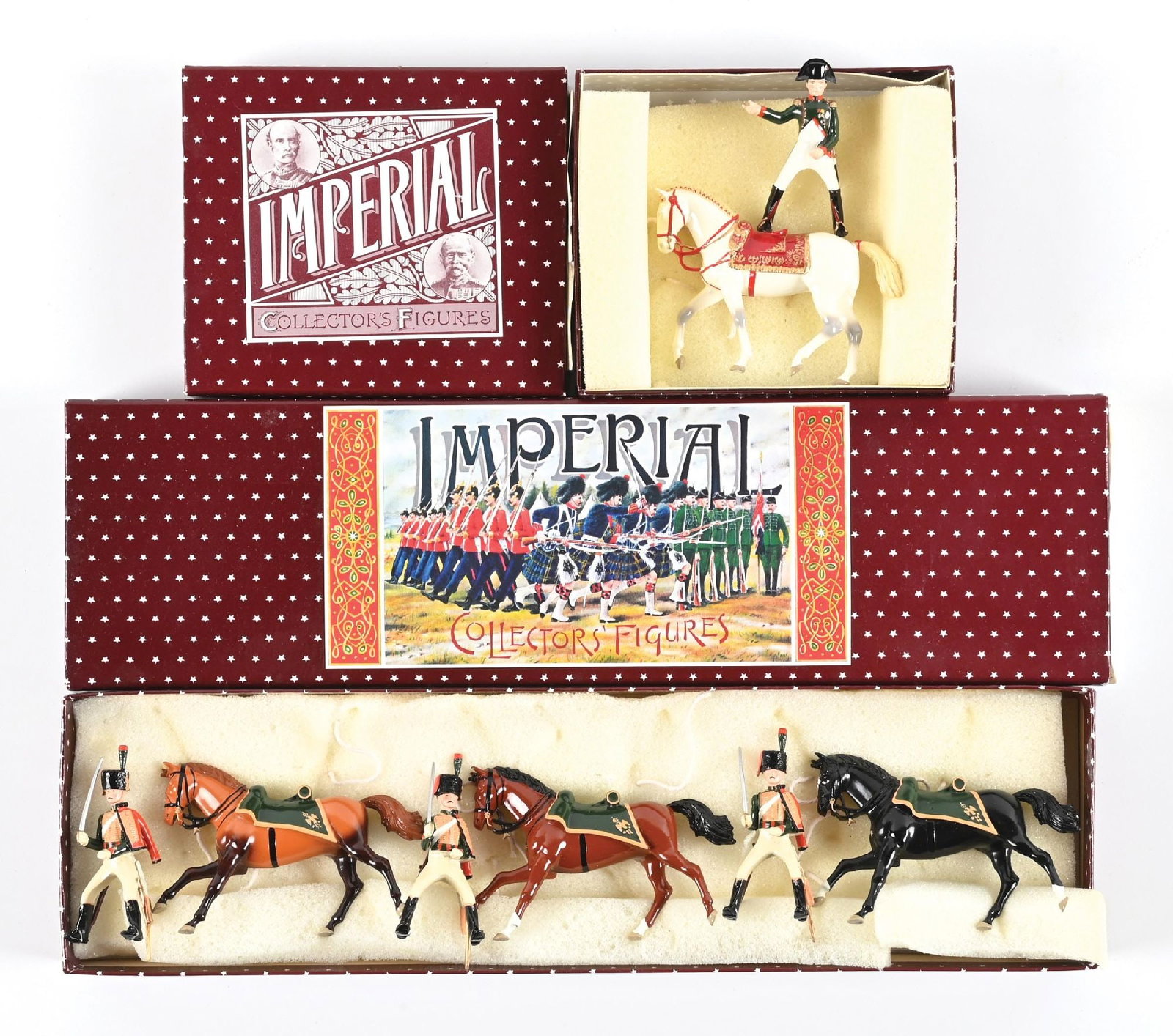 LOT OF 2: IMPERIAL NAPOLEON 1ST. EMPEROR OF FRANCE SET NO. 93 AND CHASSEURS A CHEVAL 1ST EMPIRE NO. (1 of 2)