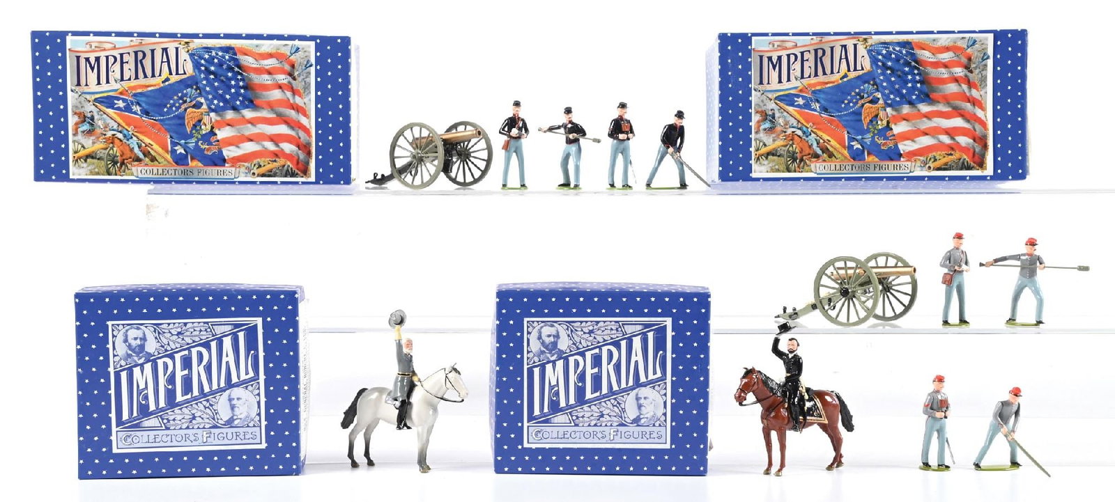 LOT OF 4: IMPERIAL CIVIL WAR TOY SOLDIER SETS IN ORIGINAL BOXES (1 of 2)