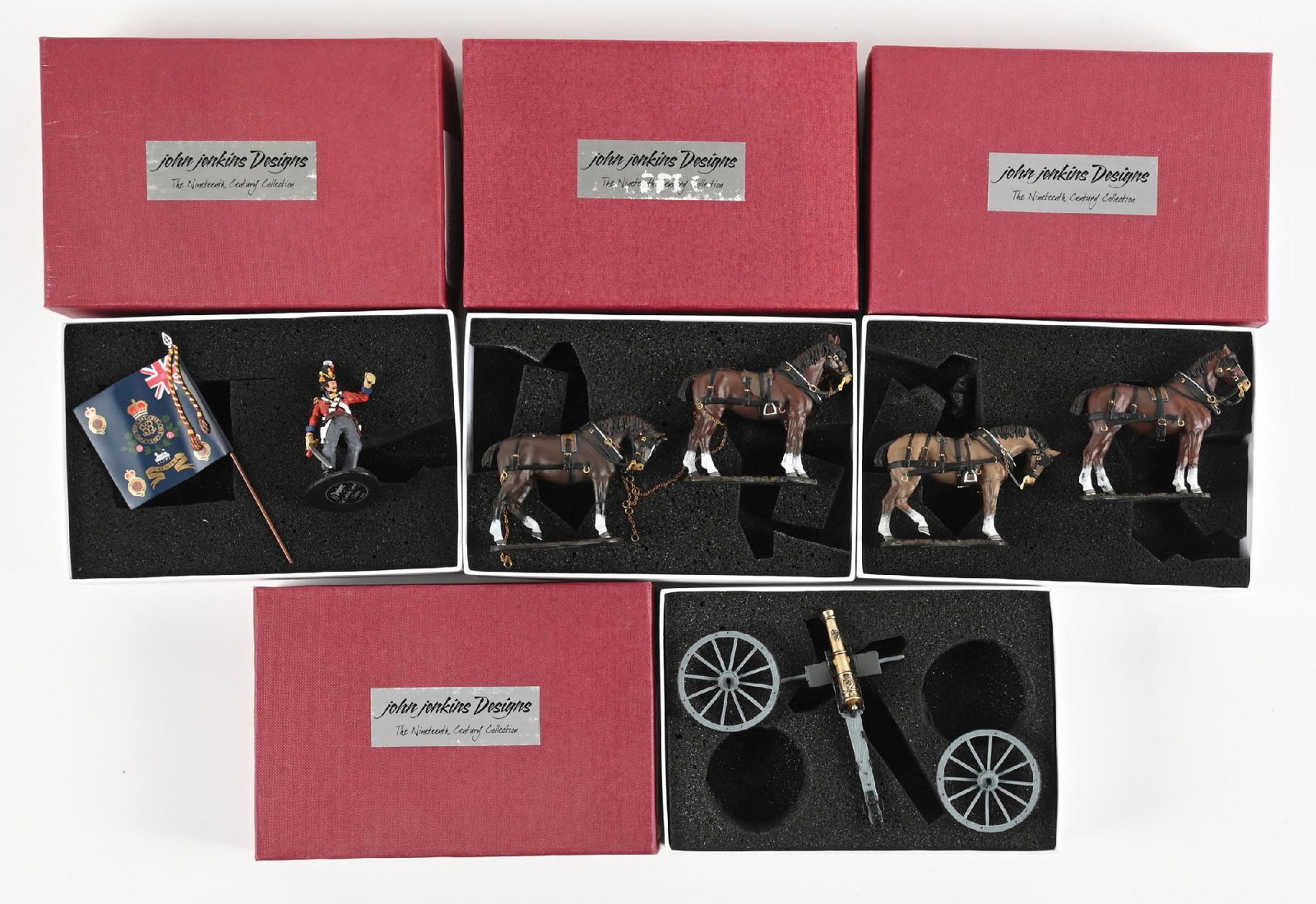 LOT OF 4: JOHN JENKINS DESIGNS BCH-09, BCHGUN-01, BCHLIMB-02, AND BCHLIMB-03 (1 of 2)