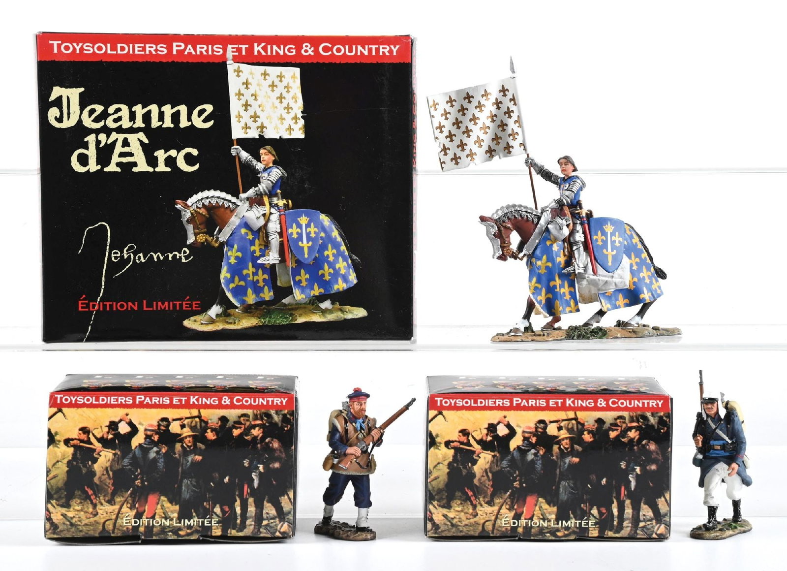 LOT OF 3: KING & COUNTRY LIMITED EDITION PARISIAN SOUVENIRS (1 of 2)