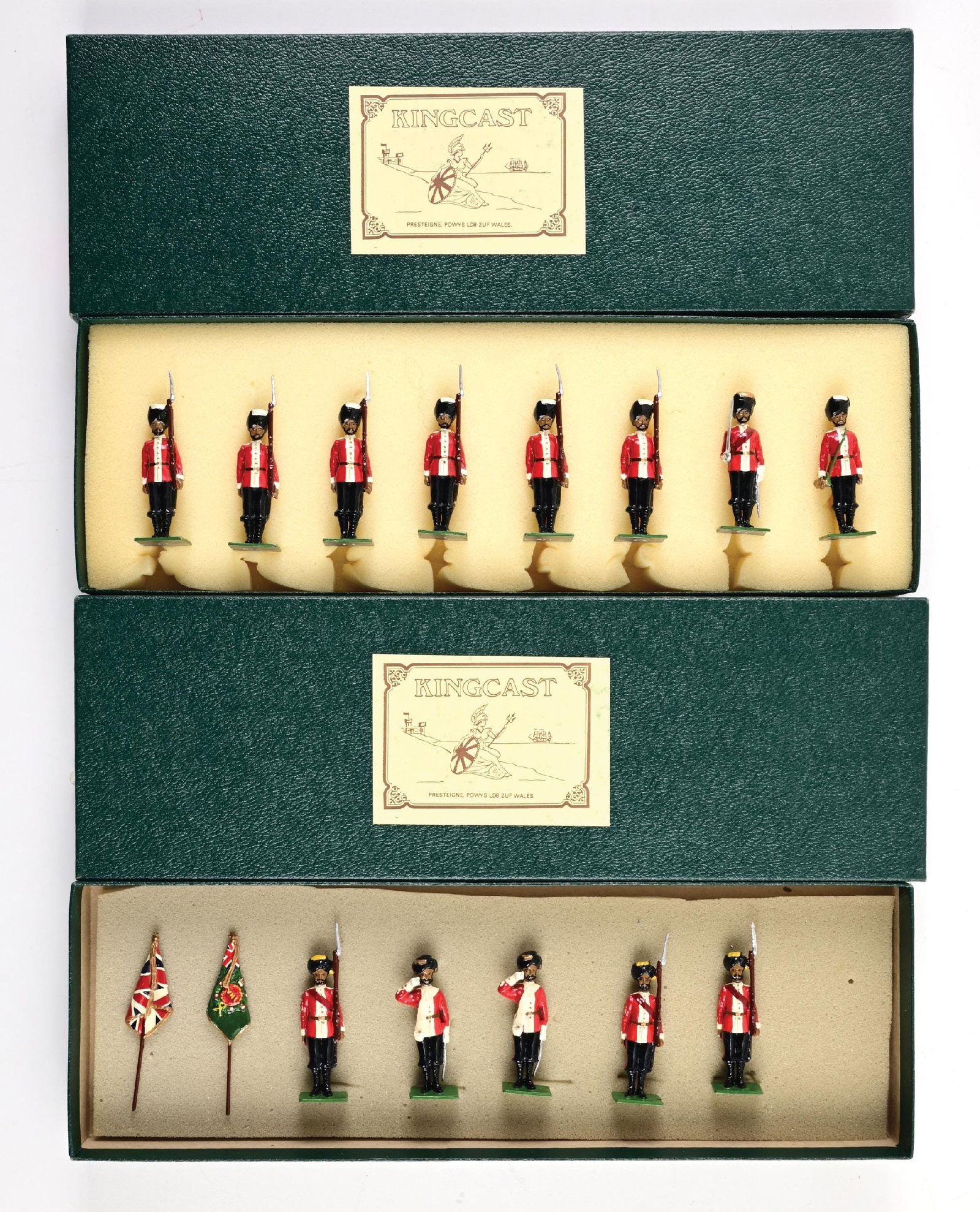 LOT OF 2: KINGCAST INDIAN ARMY (1 of 2)