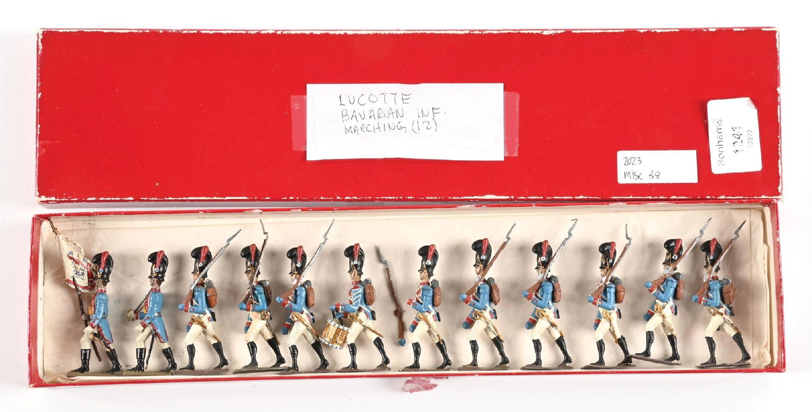 LUCOTTE BAVARIAN INFANTRY MARCHING TOYS IN BOX (1 of 2)