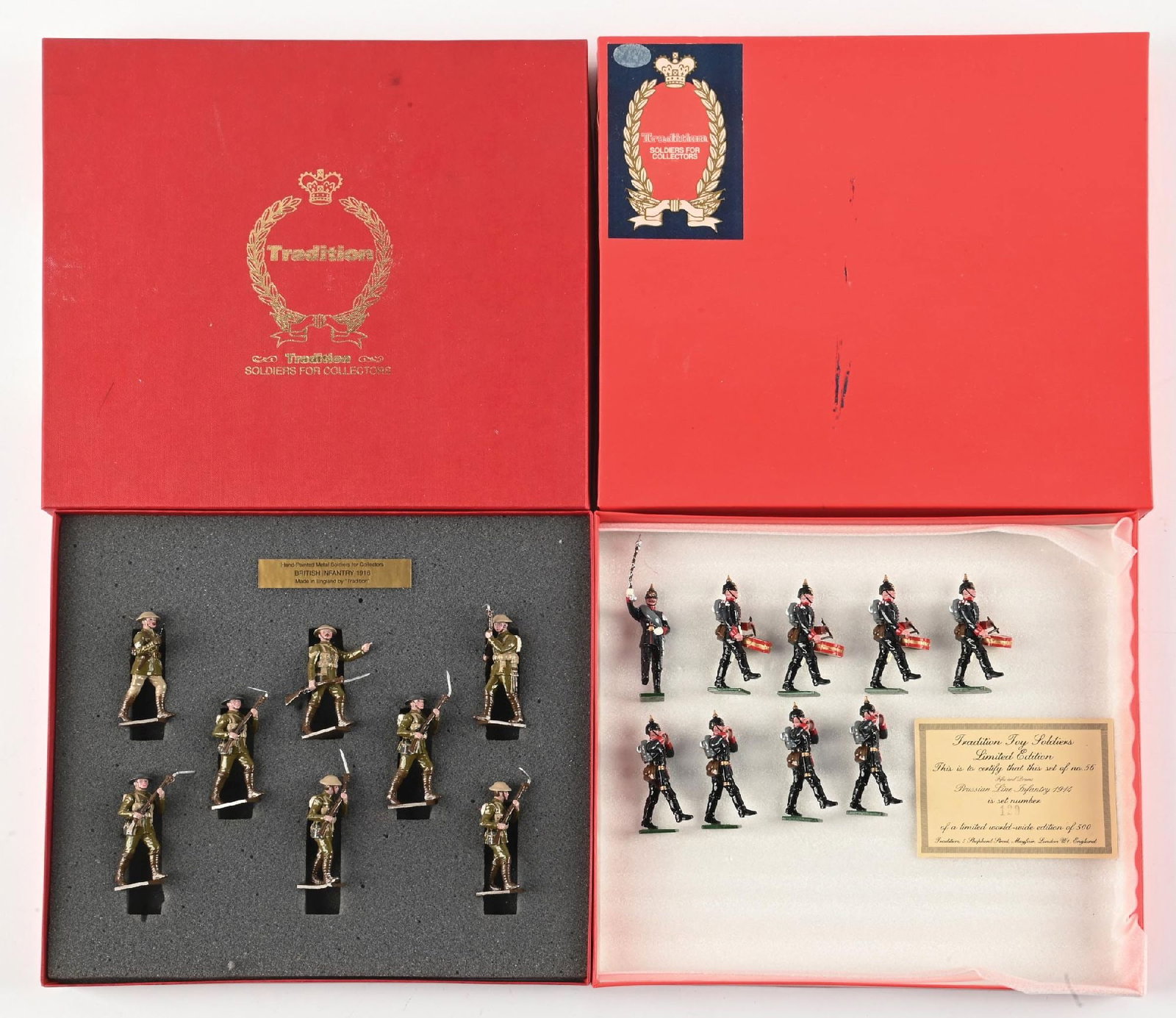 LOT OF 2: TRADITION SETS IN BOXES (1 of 2)