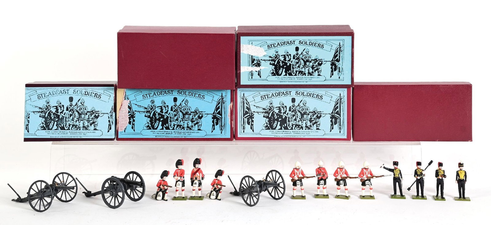LOT OF 6: STEADFAST TOY SOLDIERS SETS IN BOXES (1 of 2)