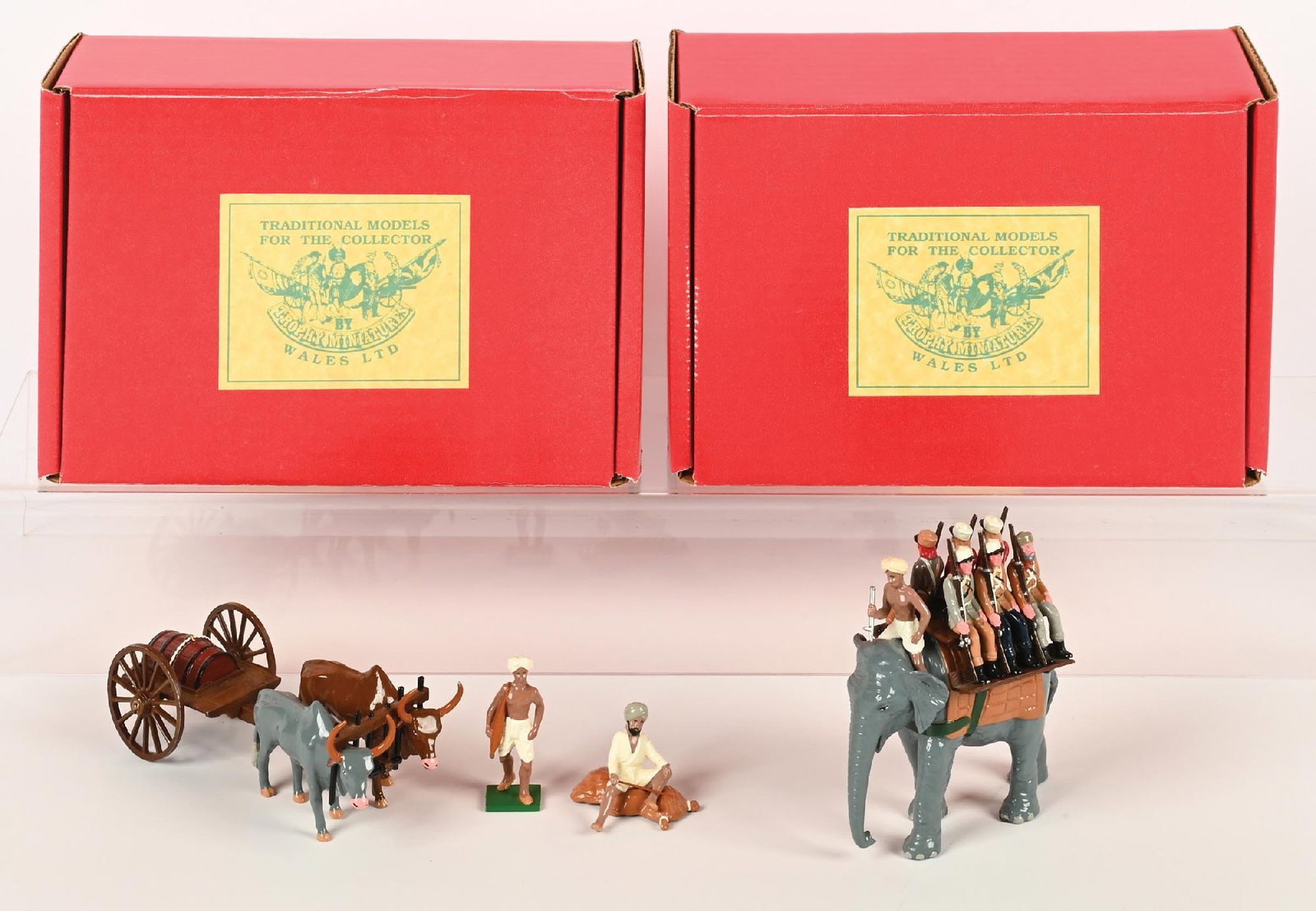 LOT OF 2: TROPHY TOY SOLDIER SETS IN ORIGINAL BOXES (1 of 1)
