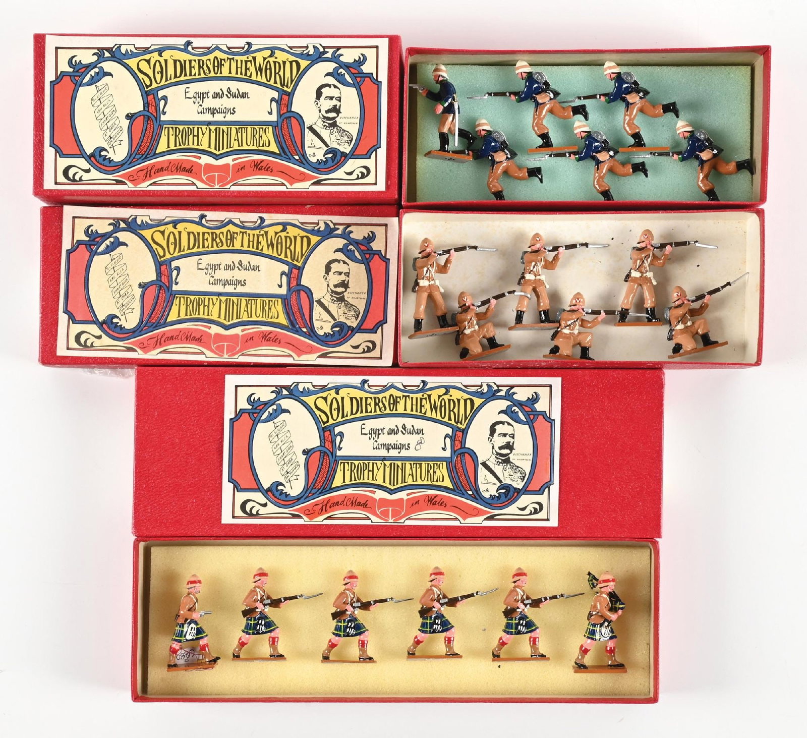 LOT OF 3: TROPHY'S EGYPT & SUDAN CAMPAIGNS (1 of 2)