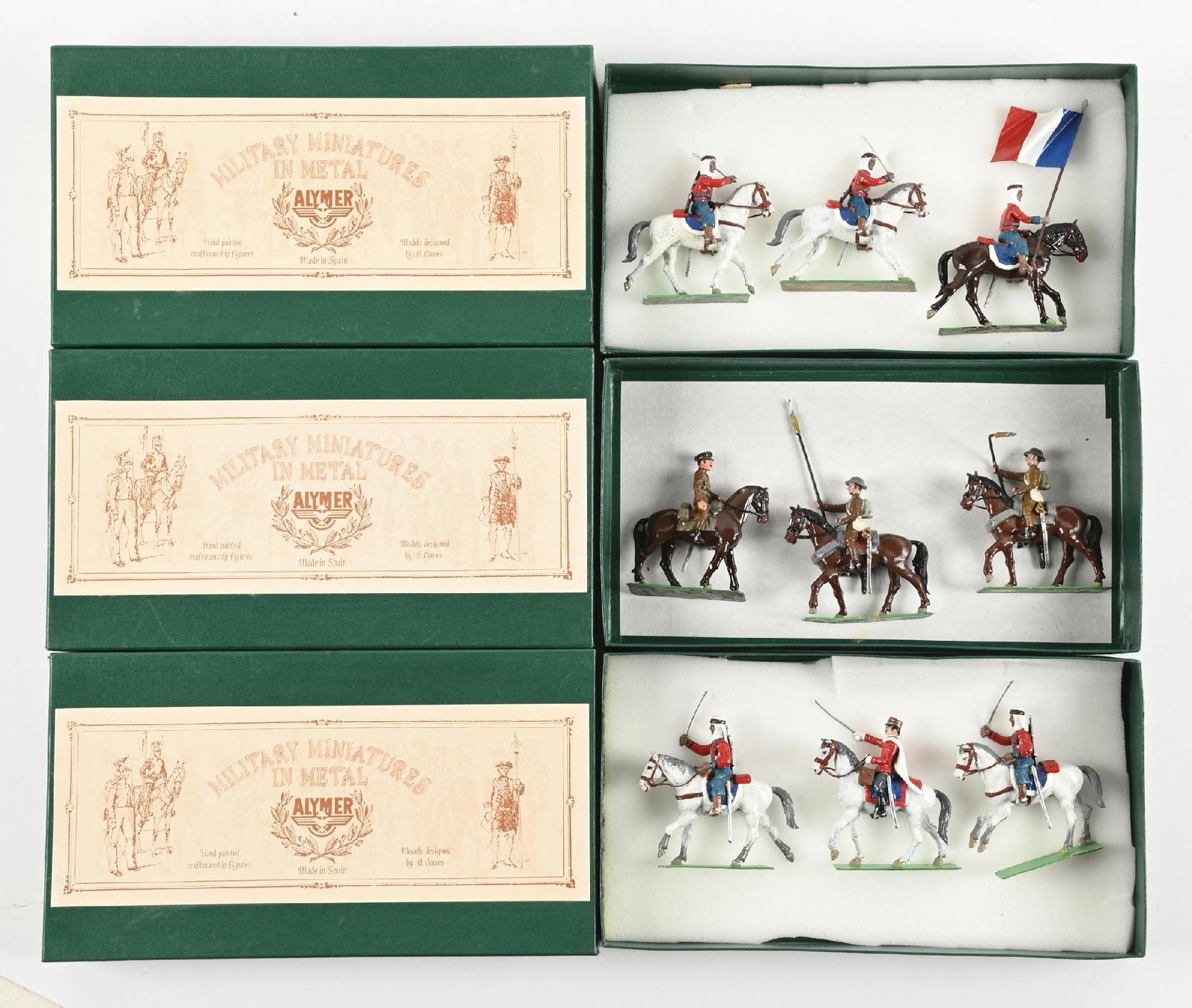 LOT OF 3: ALYMAR WWI CAVALRY (1 of 2)
