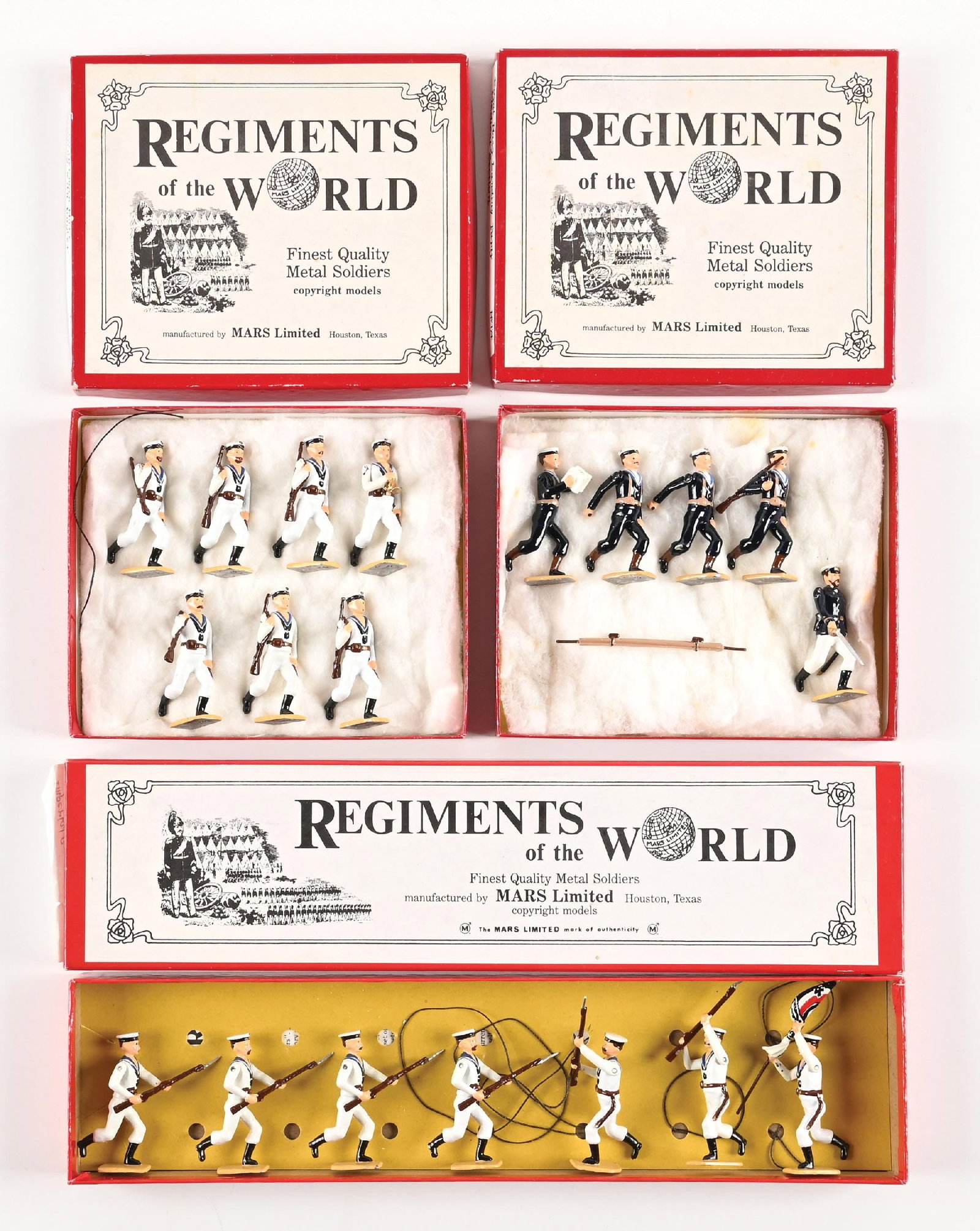 LOT OF 3: MARS REGIMENTS OF THE WORLD (1 of 2)
