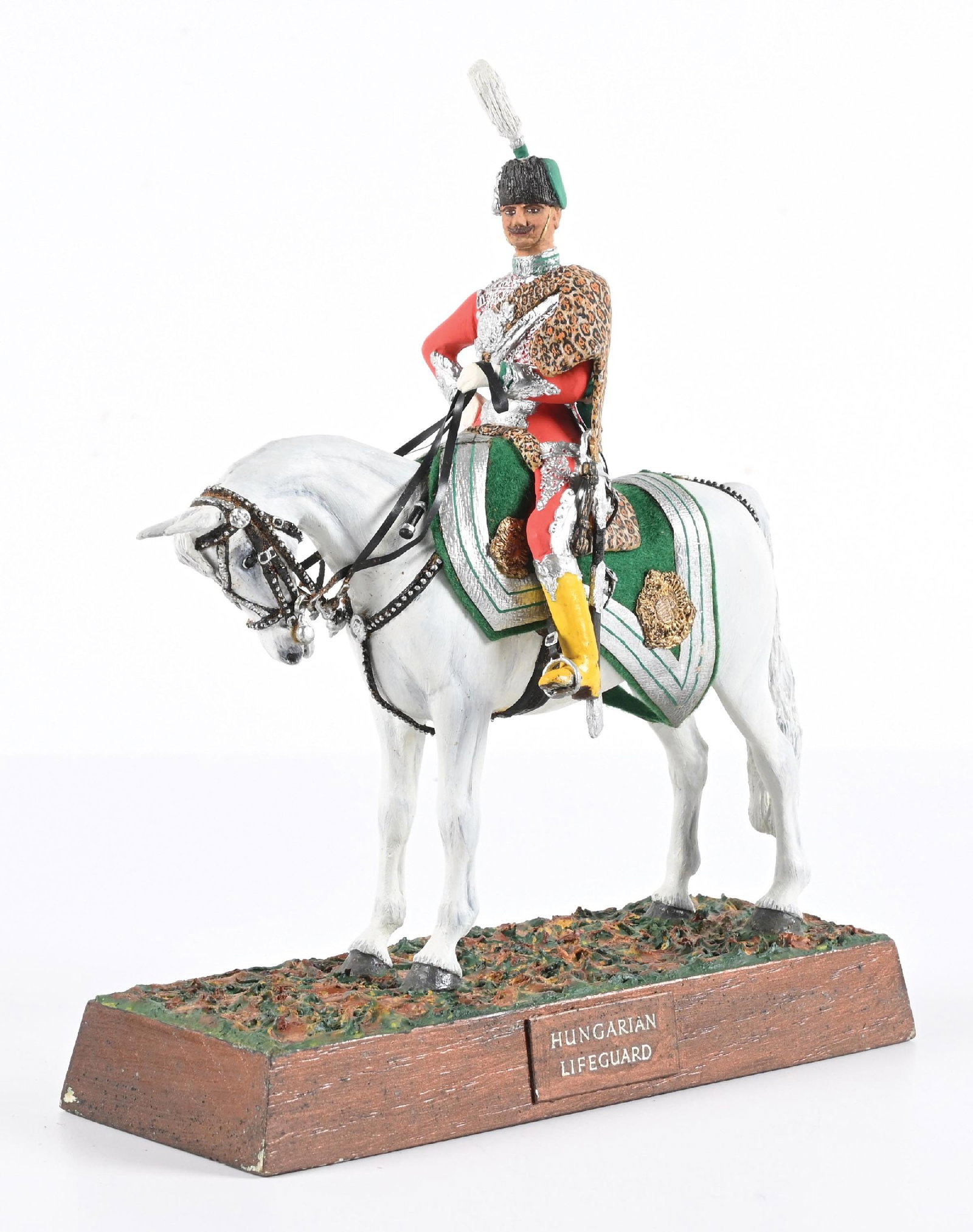SENTRY BOX OFFICER OF THE HUNGARIAN LIFEGUARDS 1910 TOY SOLDIER (1 of 3)