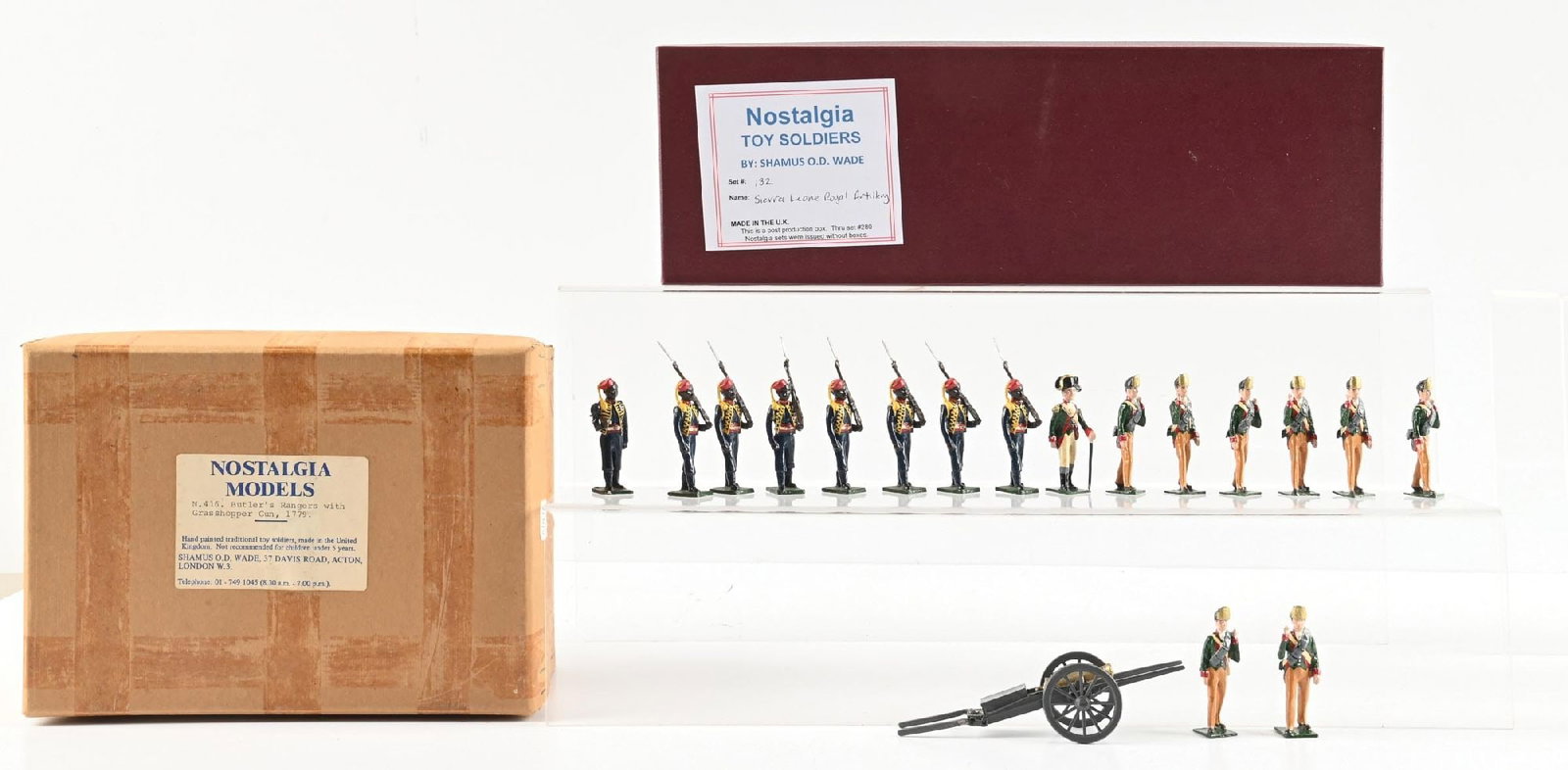 LOT OF 2: NOSTALGIA TOY SOLDIERS SETS IN ORIGINAL BOXES (1 of 1)