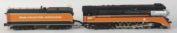 K-Line TCA Steam Engine & Tender.: Contemporary. Made for the 40th Anniversary of the TCA. Includes original box. Condition (Near Mint).