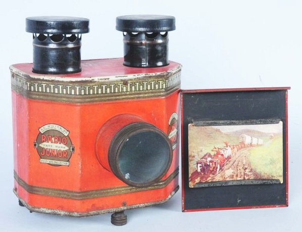 Radio Juinor Postcard Projector.: This Radio Junior projector is in very nice condition. Condition (Very Good).