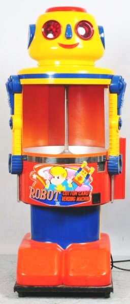Robot Cotton Candy Vending Machine Oct 05 2013 Dan Morphy Auctions In Pa