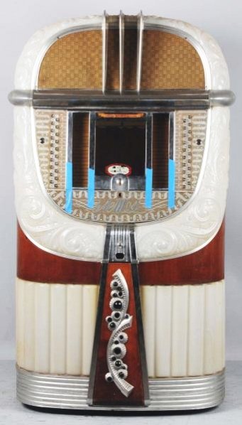 AMI Jukebox.: Unrestored original condition. Working. Circa 1946. Condition (Very Good). Size 69" T.
