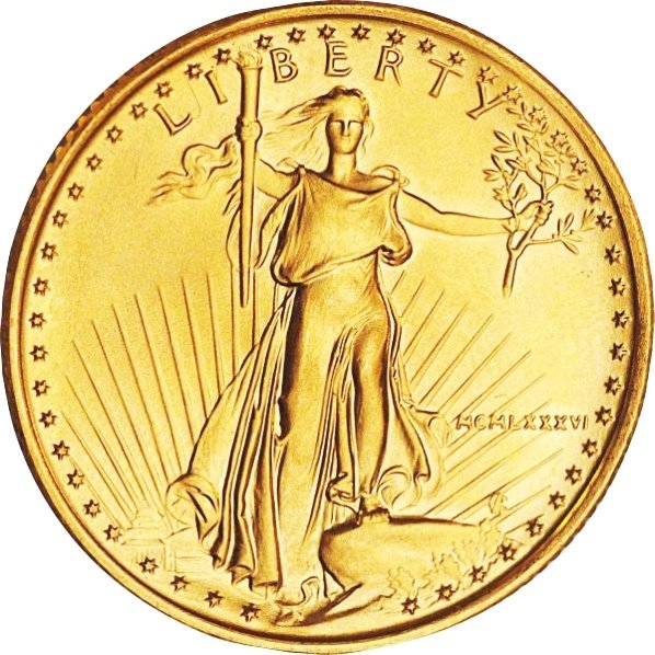 1986 $10 Gold Eagle.: Condition (BU).(BU).