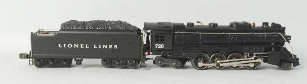 Lionel No. 726 Berkshire Engine & Tender.: Contemporary. Includes original boxes marked Lionel. Unused. Condition (Near Mint).
