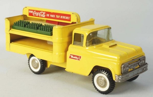1960s Coca-Cola Buddy L Truck.: Clean with little wear. Condition (Near Mint). Size 15" L.