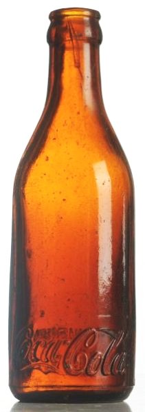 Goshen, New York Amber Coca-Cola Bottle.: Edw. B. Harford bottle with just light surface wear and tiny nicks. Condition (Excellent). Size 7 - 1/2" T.