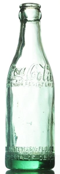 Yazoo City, Mississippi Coca-Cola Bottle.: A few small nicks. Condition (Excellent). Size 7 - 3/4" T.