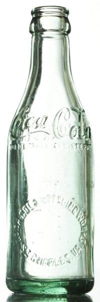 St. Charles, Virginia Coca-Cola Bottle.: Only very minor wear noted. Condition (Near Mint). Size 7 - 1/2" T.