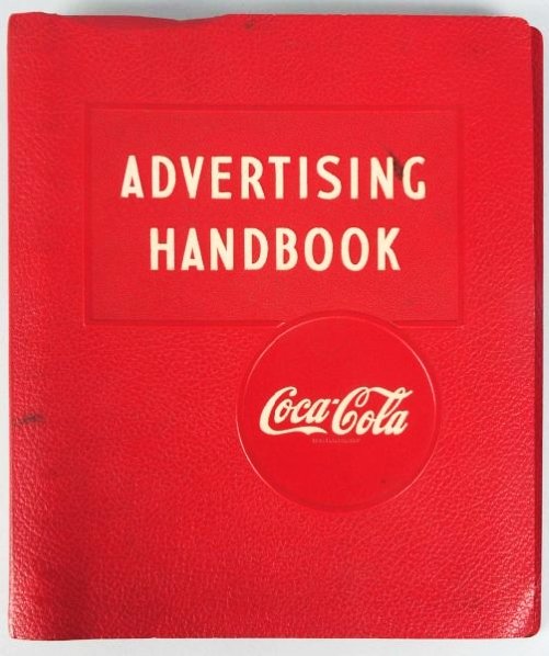 1940s Coca-Cola Illustrative Bottler's Handbook.: Great book with all the classic signs shown from the 40s and some later. Condition (Excellent - Near Mint). Size 12" x 10".
