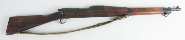 Military Training Rifle.: M1 Carbine Bolt action made of wood and steel with strap. Some wear. Condition (Very Good). Size 43" L.