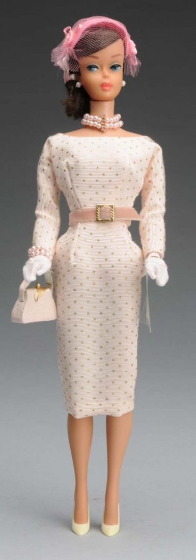 1990s Joshard Brunette Swirl Barbie.: This Joshard brunette swirl cut Barbie is very clean. A great looking doll. Condition (Near Mint).