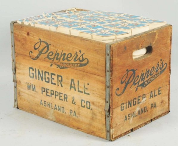 Large Lot of Pepper Soda Labels.: Approximately 20,000 assorted labels. Condition (Near Mint).