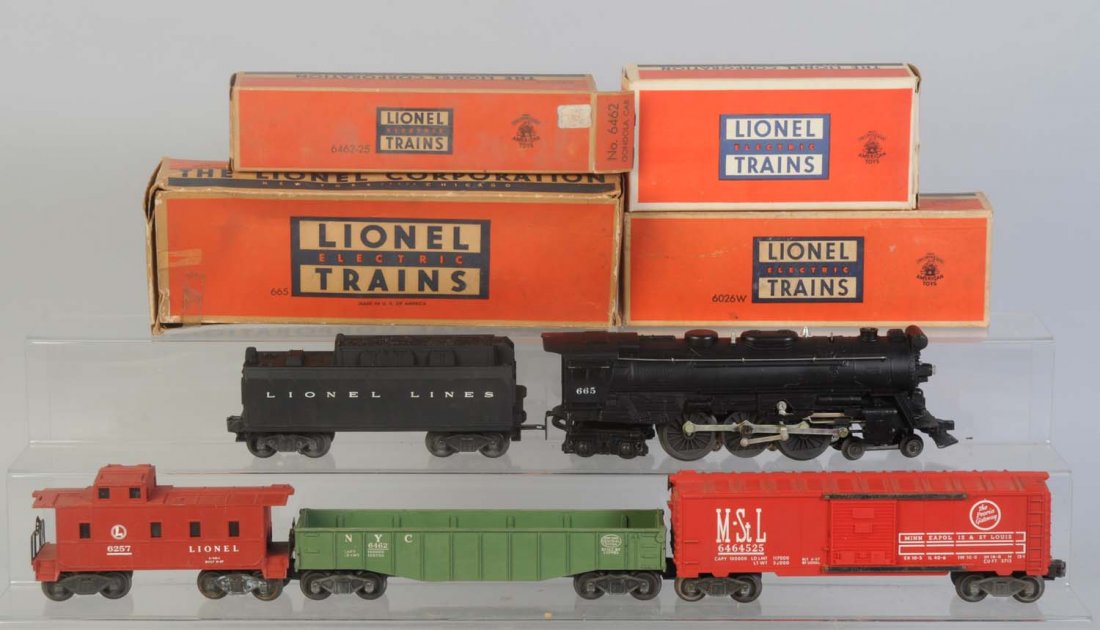 Lionel No.6250 Seabord NW2 Incomplete Set.: Locomotive is complete and all original. Has scratches and paint chips. No.6456 Maroon Lehigh Valley hopper car. Complete and all original. Original box has been taped together. No.6460 train car box