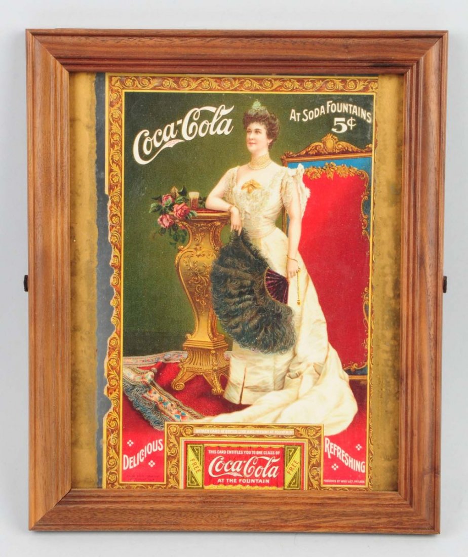 1904 Coca-Cola Nordica Coupon & Ad.: Some edge wear and paper loss especially on the left side. Condition (Very Good). Size 9 - 1/2" x 11 - 1/2".