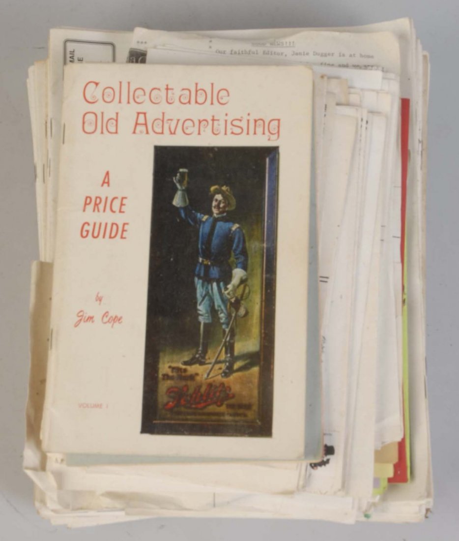 Assorted Coca-Cola Ephemera.: Includes lots of Coca-Cola newsletters dating back to the 80s. Condition (Excellent). Size Largest: 8 - 1/2" x 11".