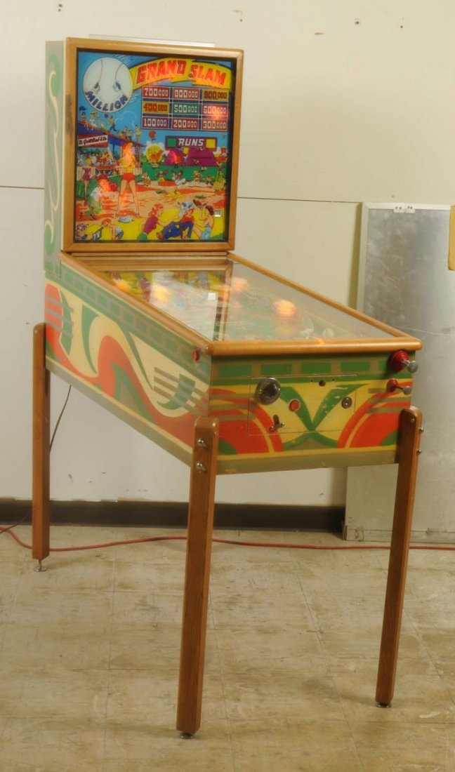 1953 D. Gottlieb & Co. Grand Slam Pinball Machine