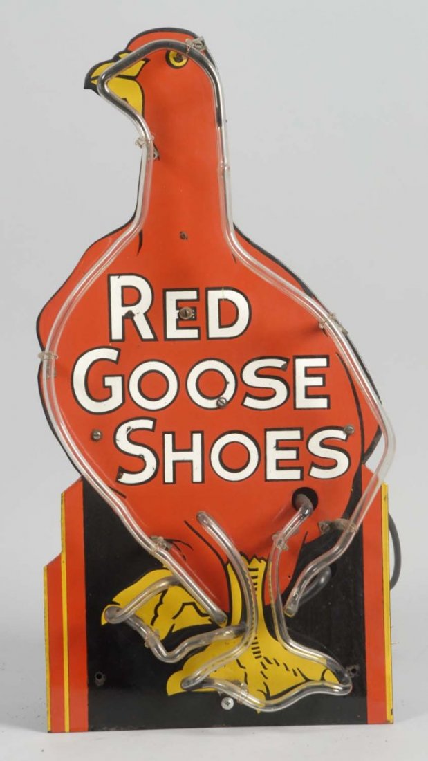 Red Goose Shoes Neon Sign. Apr 27, 2014 Dan Morphy Auctions in PA