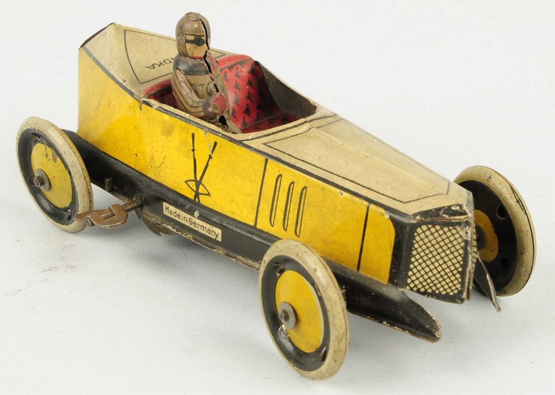 G&K Tin Windup Race Car. May 03, 2014 Dan Morphy Auctions in PA