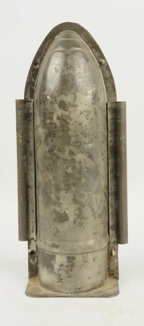 French Artillery Shell Chocolate Candy Mold.: This artillery chocolate mold has moderate surface wear. This is a great, rare mold. Condition (Very Good). Size 11" T.