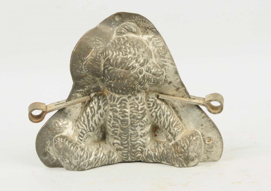 Teddy Bear Chocolate Candy Mold.: This great Teddy Bear mold was made in Germany. Moderate overall surface wear. Condition (Very Good). Size 5 - 1/4" T.