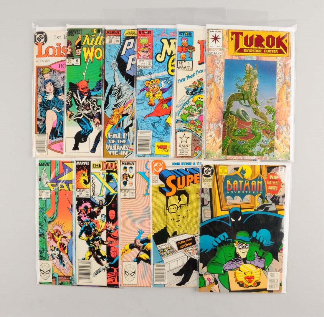 Lot of 300+ Copper & Modern Age Comic Books.: Titles include Power Pack, X-Factor, Legion of Superheroes, Superman, Strawberry Shortcake and many other titles. Condition (Very Good - Excellent).