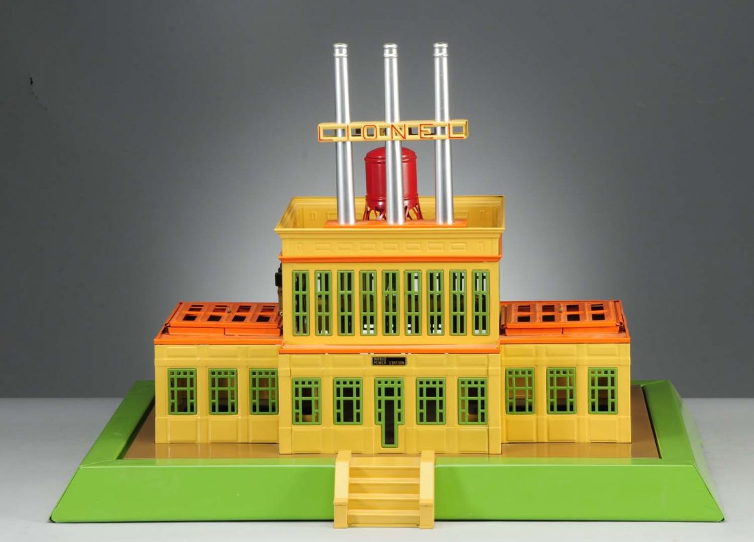 Lionel Reproduction 840 Power Station.: The station appears to be complete. Condition (Excellent).